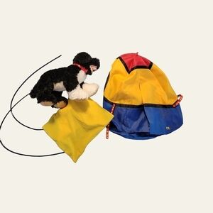 Build A Bear Workshop TENT CAMPING 17" tall with a BABW Dog 16"